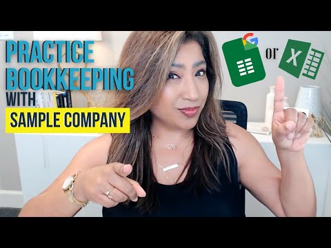 Practice BOOKKEEPING before you start using bookkeeping software | Get experience & confidence FREE