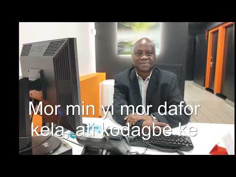 LET´S SPEAK MANDINGO LANGUAGE Lesson 31 AN NI MANIKA KAN FOR