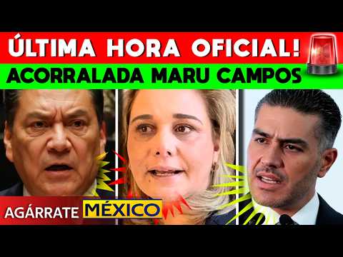 ¡ENTRAMPADA! MARU CAMPOS OBLIGADA A INFORMAR SOBRE ELEMENTOS DE LA CIA. 40 AÑOS DE CÁRCEL ENFRENTARA