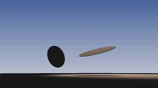 trueSpace　物理シミュレーション-2  &  Ralph Sharon