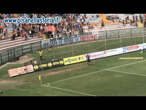 Lega Pro 2010/11, 34^ Giornata, Pisa - Gela 4-0 (VideoNewsTV - Pisanellastoria.it)