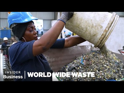 Recycled Plastic Interlocking Bricks
