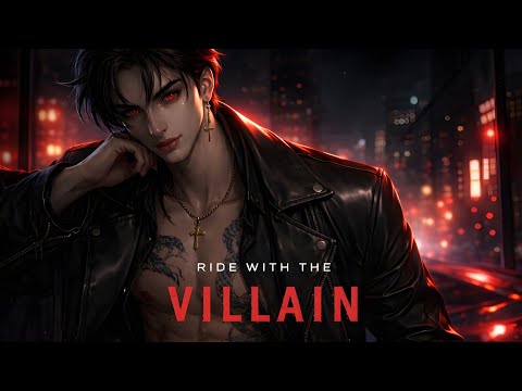 You Are Riding With The Villain | Hold On Tight | Lyrics Video #villainromance #darkpop #villain