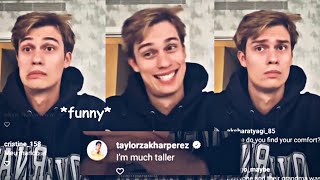 nicholas galitzine being silly on instagram live *LOL*