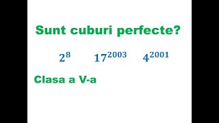 LECȚIA 21. CUBURI PERFECTE Clasa 5 #cuburiperfecte #matematicaclasa5