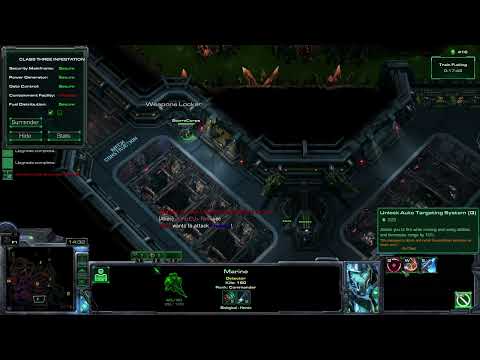 StarCraft 2 - Oh No It's Zombies EU011(Subterranean-M Adv.) || Marine - AR with TBC