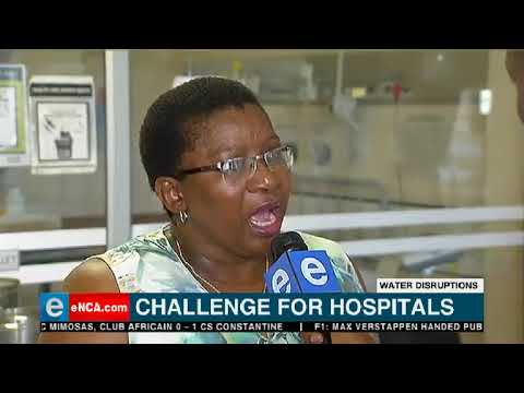 Water disruption at Charlotte Maxeke Academic Hospital