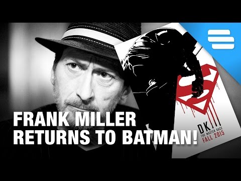 Frank Miller Returns! The Dark Knight III The Master Race Announced