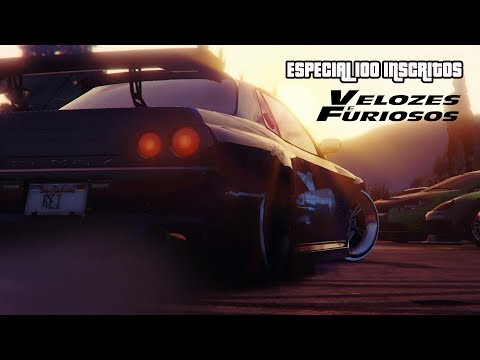 GTA 5 - ENCONTRO DE CARROS VELOZES E FURIOSOS ESPECIAL 100 INSCRITOS