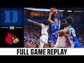 Duke Vs Louisville Full Game Replay 2023 24 Acc Men s B