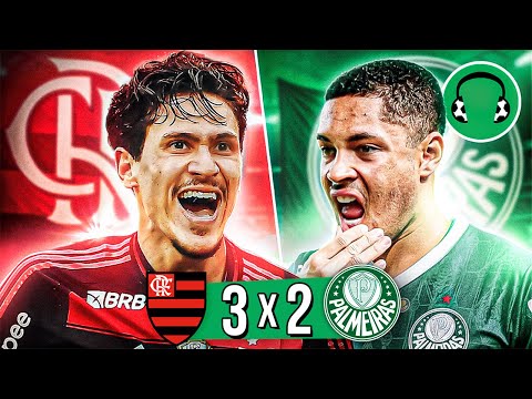 ♫ FLAMENGO VENCE PALMEIRAS COM SHOW DE PEDRO E ARBITRAGEM POLÊMICA! | Paródia Forte Forte de Lacoste
