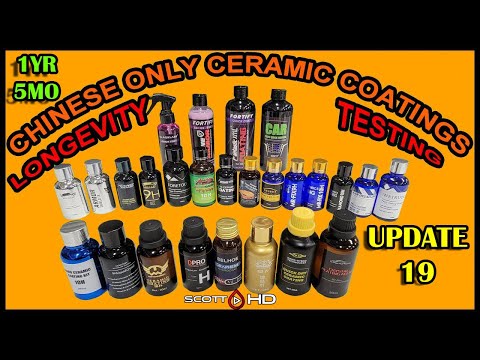 28 WAY CHINESE COATINGS LONGEVITY TEST - UPDATE 19   1 YEAR, 5 MONTHS