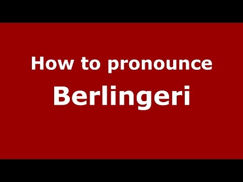 How to pronounce Berlingeri (Spanish/Argentina) - PronounceNames.com