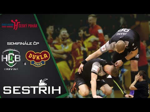 SESTŘIH: HCB KARVINÁ - HC DUKLA PRAHA | SEMIFINÁLE ČESKÉHO POHÁRU 2020 | PROHRA NA SEDMIČKY