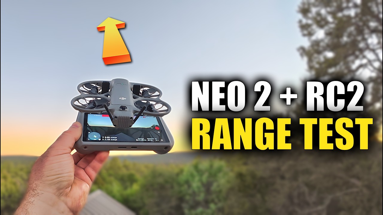 DJI NEO 2 Range Tests with RC2 - Normal & Sport - How Far Will it GO?!
