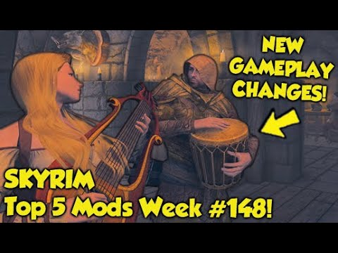 Skyrim Top 5 Mods of the Week #148 (Xbox One Mods)