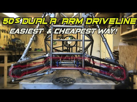 How to build a crosskart/buggy part 3: DRIVELINE!