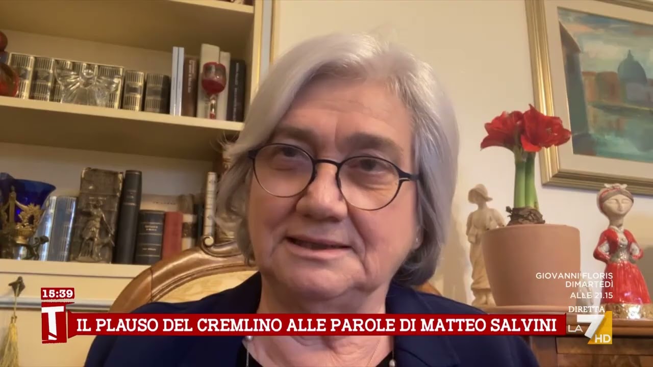 Rosy Bindi commenta le parole di Salvini sulla Russia: "Sue parole riconducibili ai suoi ...