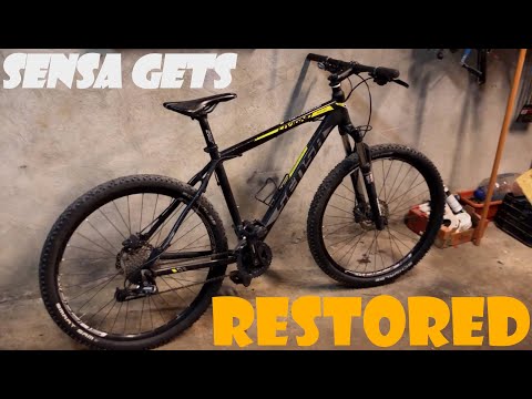 Bored? Watch a neglected Sensa bike get restored