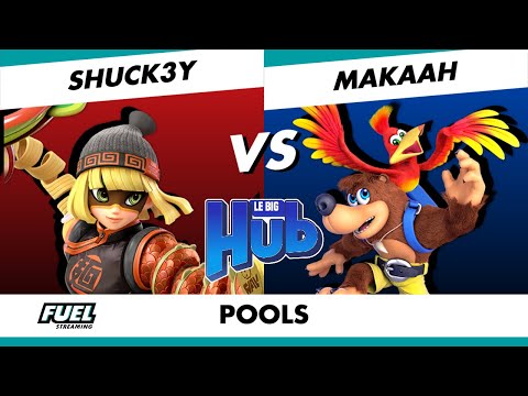 [Le Big Hub 3] Shuck3y (Min Min, Palutena) vs. Makaah (Banjo & Kazooie) Pools