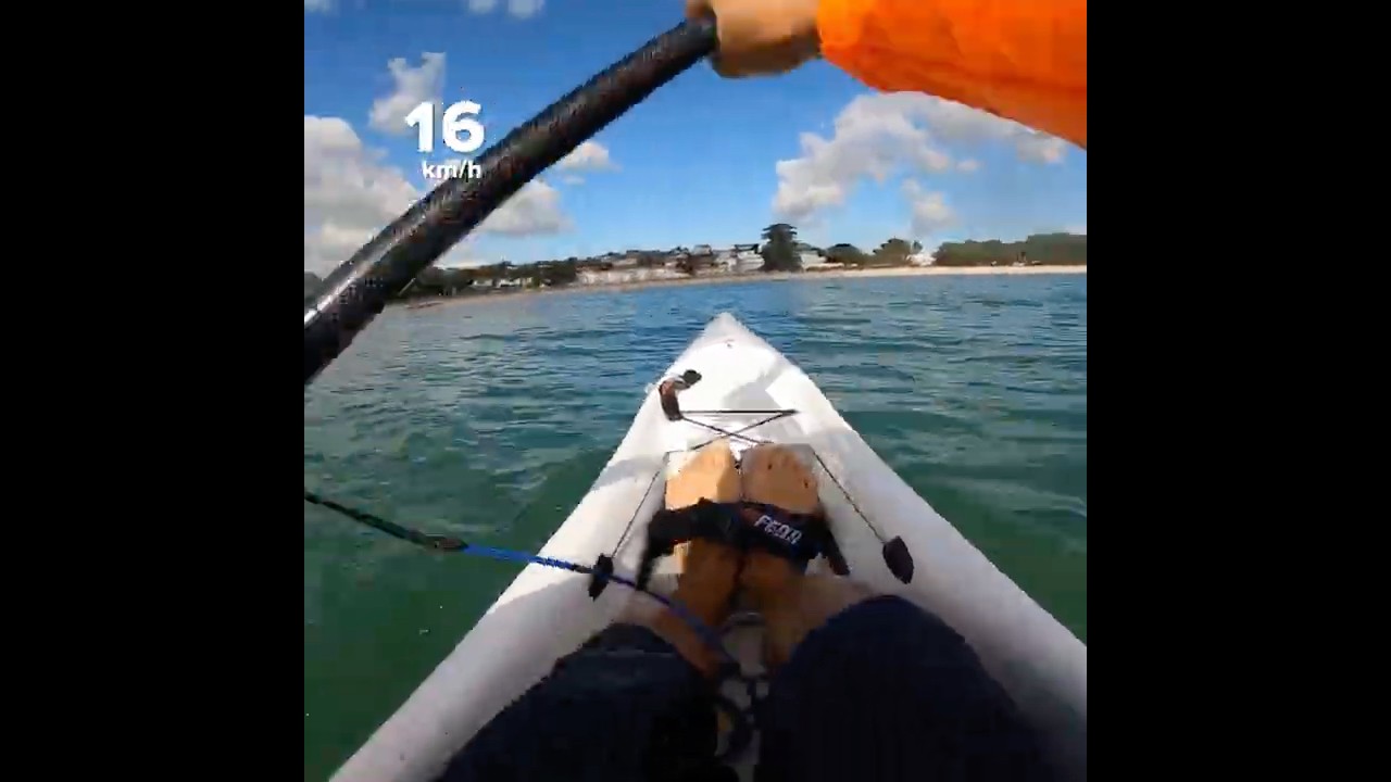 Last sprint #surfski #kayak #paddler #fitness