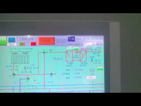CO2 RACK with heat recovery heat pump generates 140℃ steam