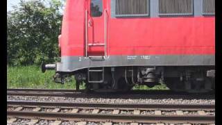preview picture of video 'Baureihe 115 in Dormagen ++ Pilgerzug nach Lourdes'