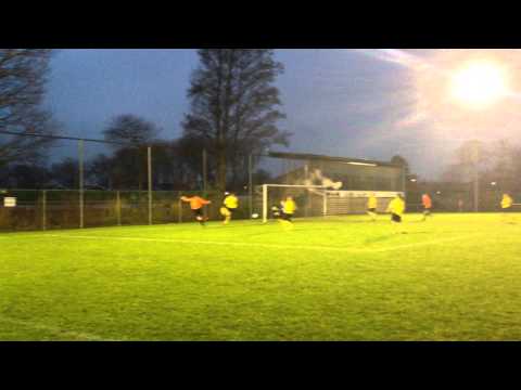 VvSmitshoek A1- Strijen A1. Bekerwedstrijd. 8-1 door Youri Traets.