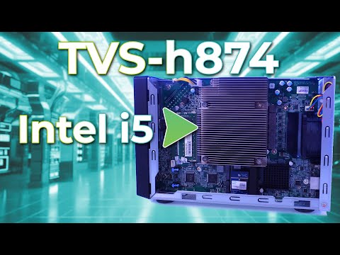 Servidor NAS de alto rendimiento para empresas - TVS-h874-i5