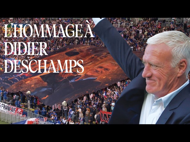 Le vibrant hommage des supporters à Didier Deschamps