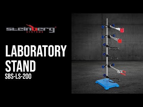 video - Laboratory Stand - with clamp, ring and boss head