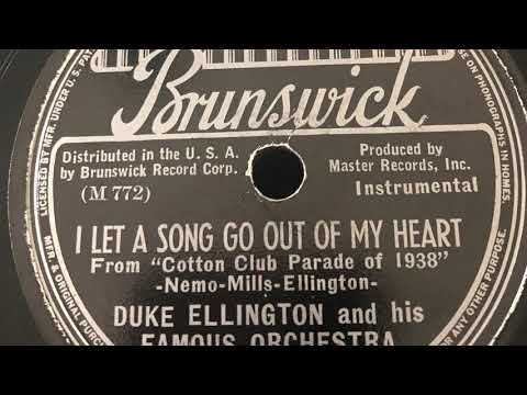 I Let A Song Go Out Of My Heart - Duke Ellington and his Famous Orchestra 1938