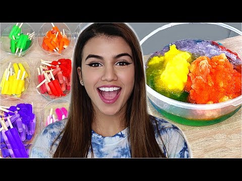 خلطت 200 ايس كريم مع بعض | خليت الناس تتذوقه ! + 🎉 GIVEAWAY