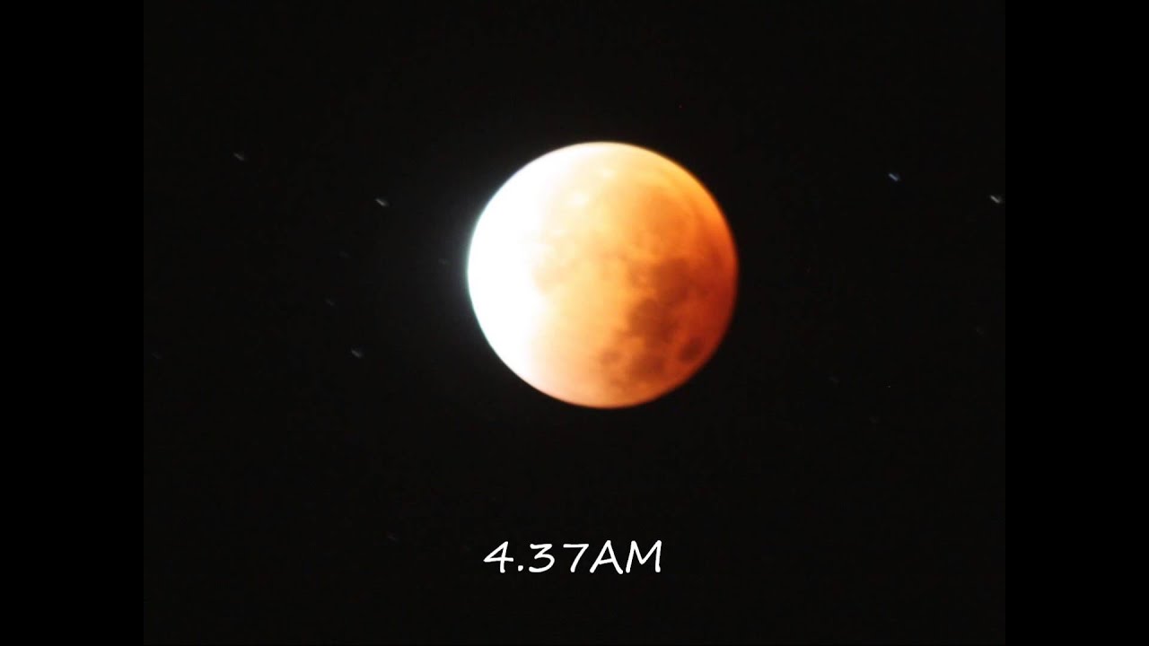 Super blood moon lunar eclipse 2015