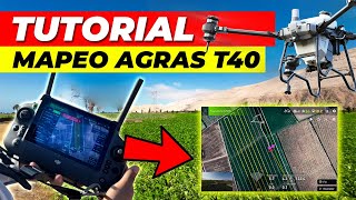 DJI AGRAS T40 FLIGHT TUTORIAL