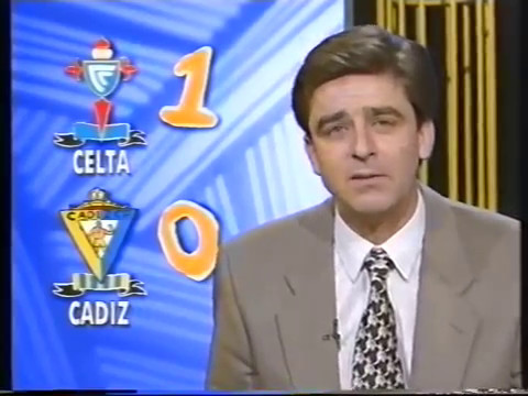Celta 1 Cádiz 0 Temp 92  93