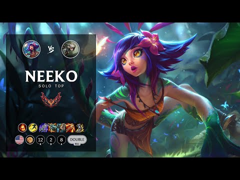Neeko Top vs Camille - NA Grandmaster Patch 12.15