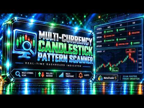 Video Multi Currency Candlestick Pattern Scanner