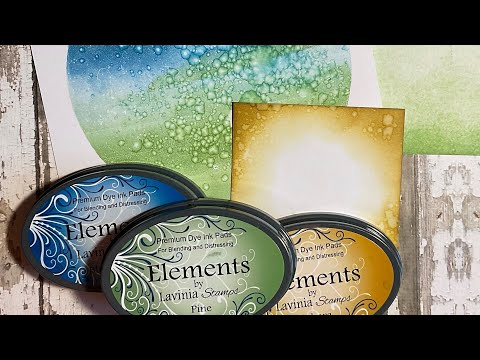 Playtime with Elements ink pads #laviniastamps