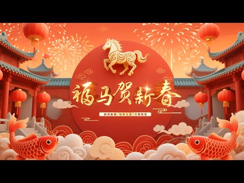 可商用AE模板｜2026年马年春节新年喜庆除夕晚会拜年视频片头