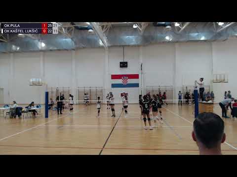 29.4.2022., PH ML. KADETKINJE, GRUPA B, OK PULA - OK KAŠTEL LUKŠIĆ