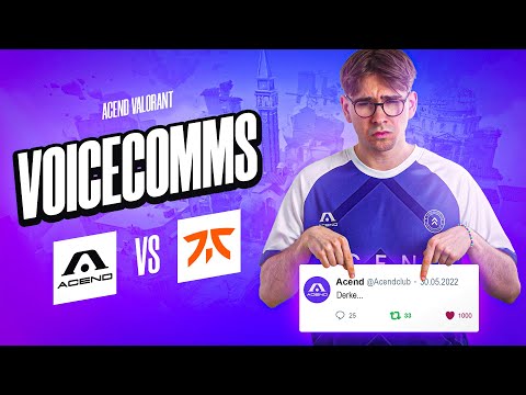 This is WHY we never get featured on voice comms😂| Acend vs FNATIC VCT Stage 2 Challengers