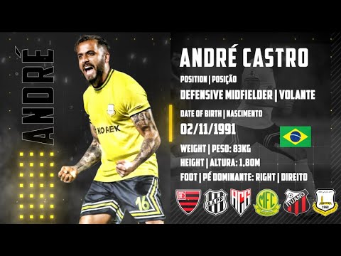 André Castro ⚽ Defensive Midfielder | Volante ⚽ Highlights 2021