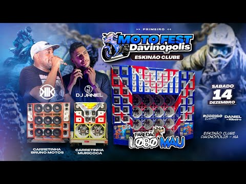 CD 1º MOTO FEST  DAVINOPOLIS - DJ JANIEL E MC KIKO 2024 - REMIX EXCLUSIVOS