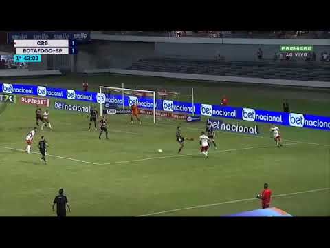 Gol CRB 2 x 1 BOTAFOGO-SP