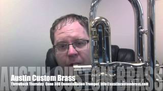 Video thumbnail for Throwback Thursday with a  60's Conn Connstellation 38B at Austin Custom Brass by Austin Custom Brass
