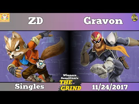 The Grind 4 MM|ZD (Fox) vs BMU|Gravon (Captain Falcon) Winners Semifinals