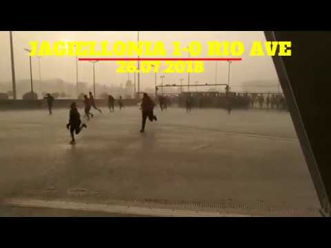 Jagiellonia 1-0 Rio Ave 26.07.2018 ulewa