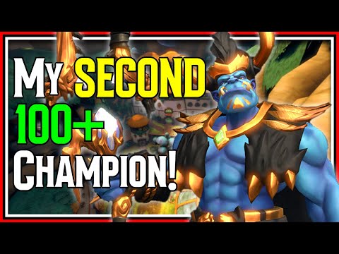 I Earned a Level 100 GROHK in Paladins! - Paladins Grohk Gameplay