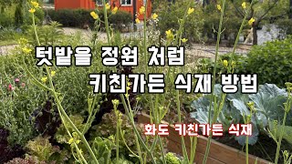 정원디자이너에게 듣는 키친가든 식재 방법